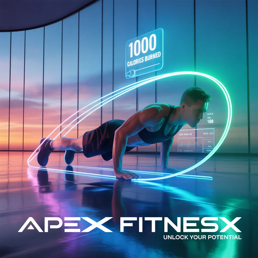 how many push ups to burn 1000 calories