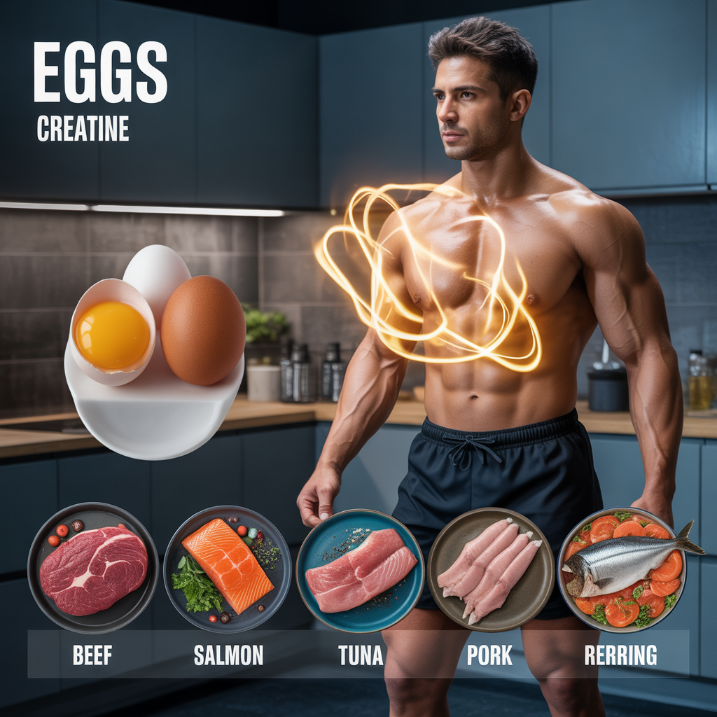 how much creatine is in eggs plus 5 high creatine foods to boost your performance