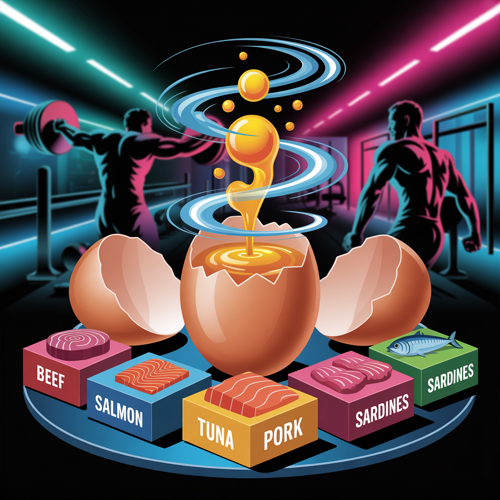 how much creatine is in eggs plus 5 high creatine foods to boost your performance