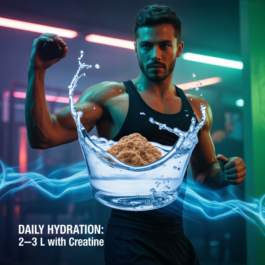 how much water should i drink with creatine revealed