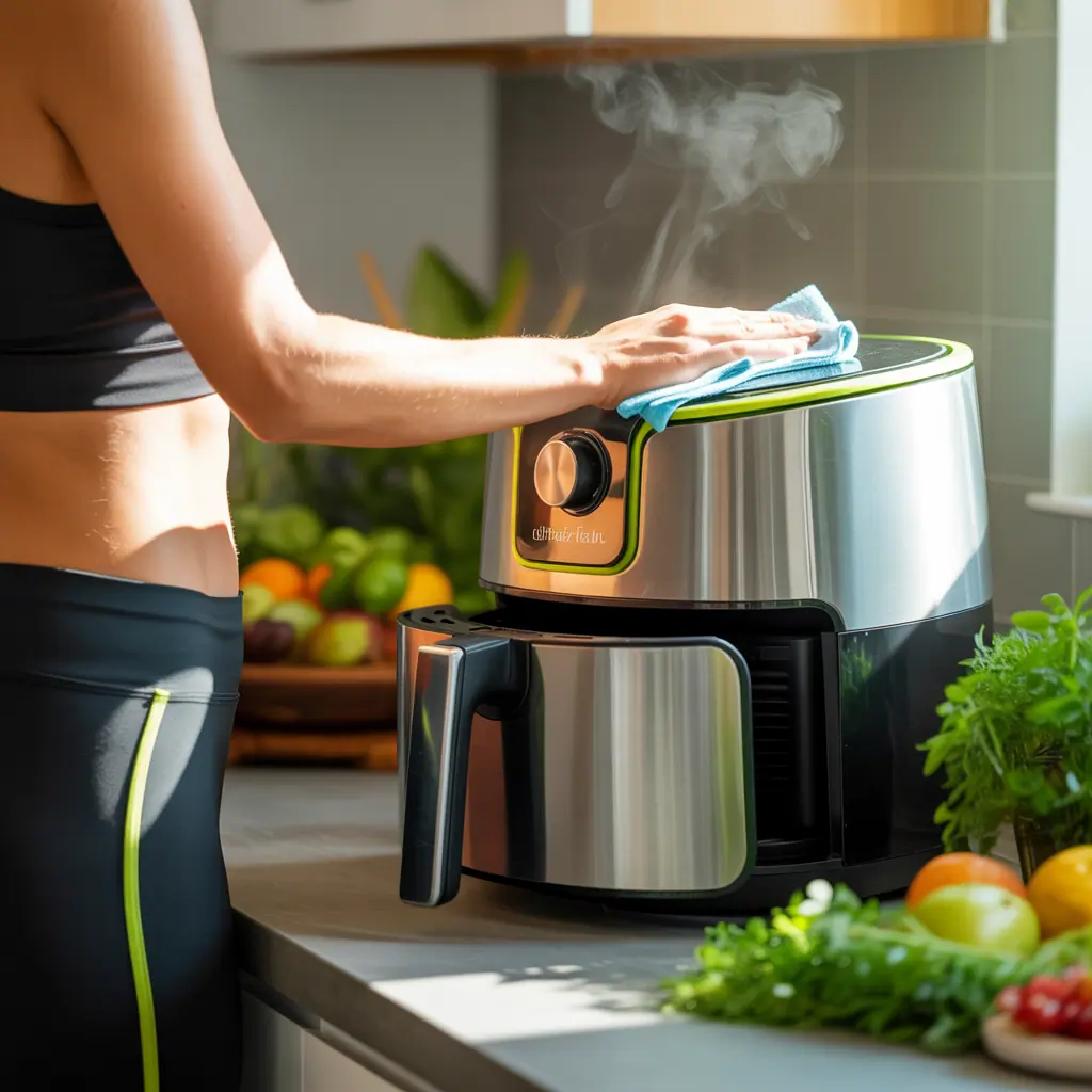 how to clean air fryer