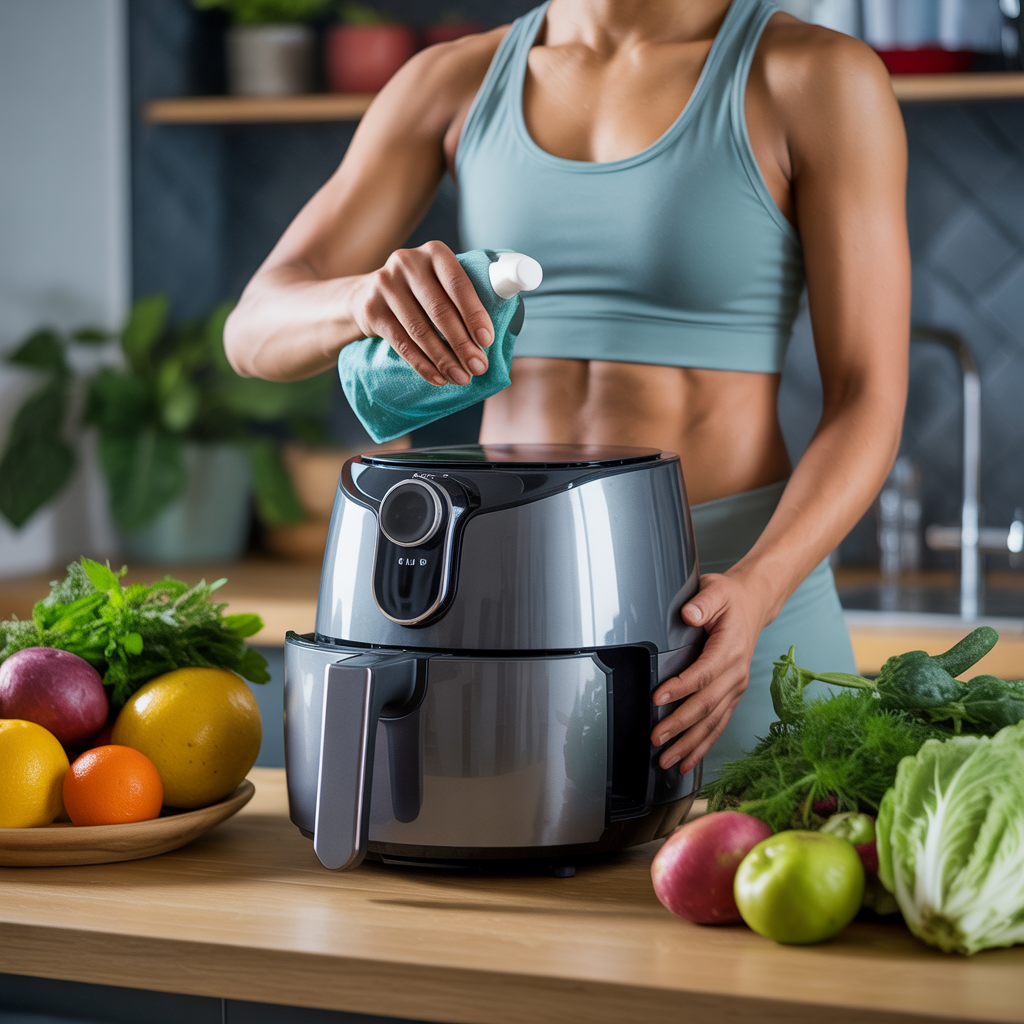 how to clean air fryer