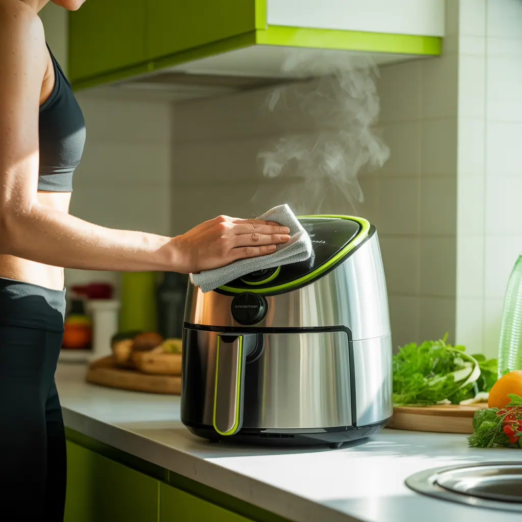 how to clean air fryer