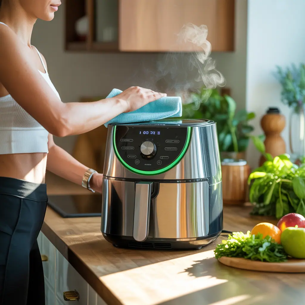 how to clean air fryer