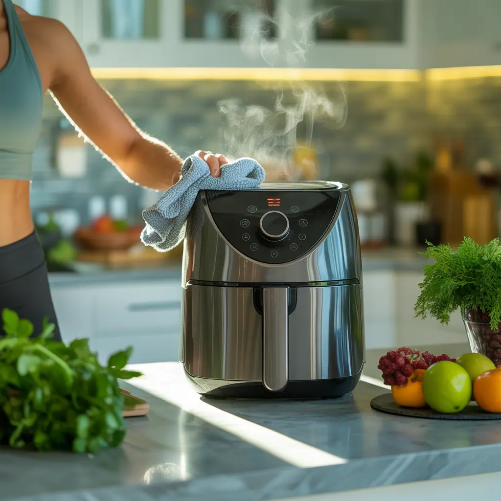 how to clean air fryer