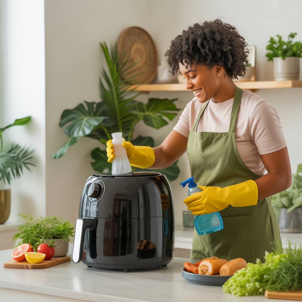 how to clean air fryer