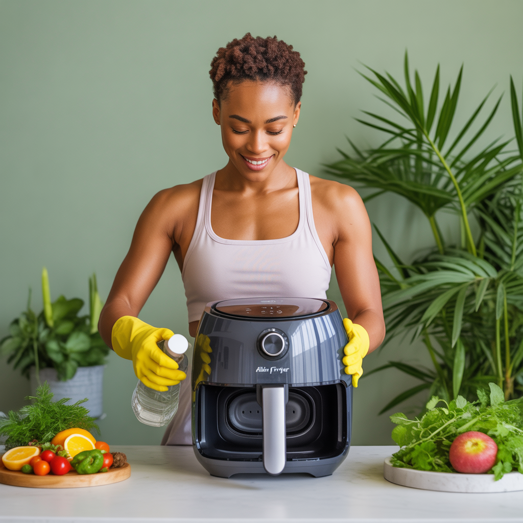 how to clean air fryer