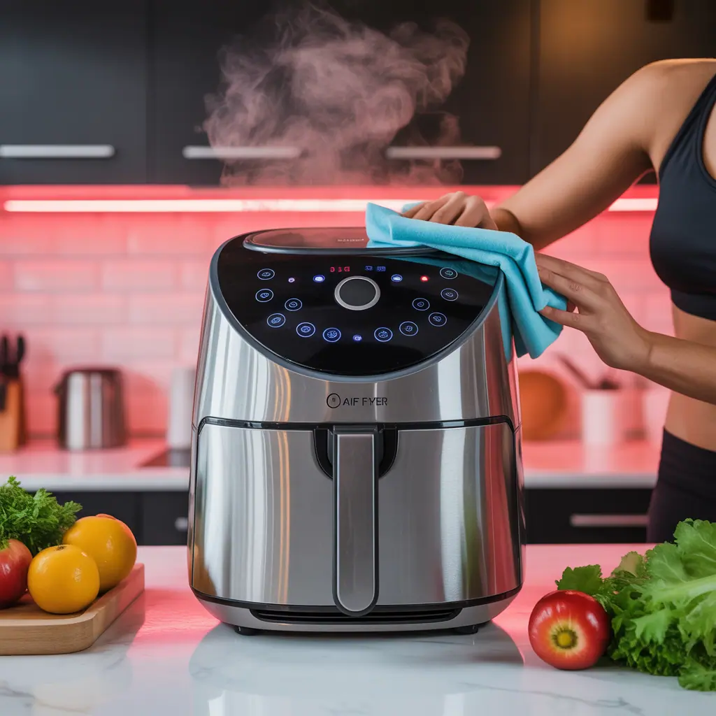 how to clean air fryer