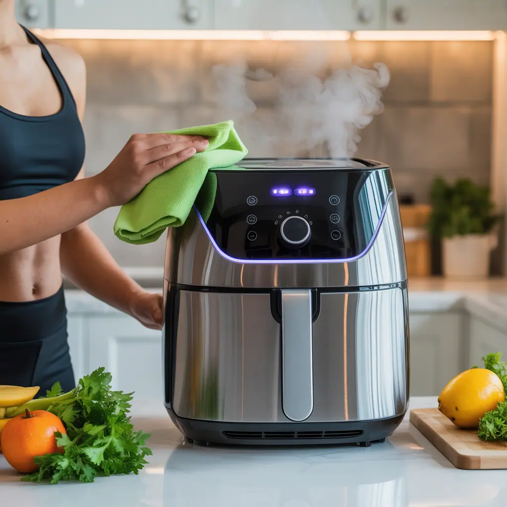 how to clean air fryer