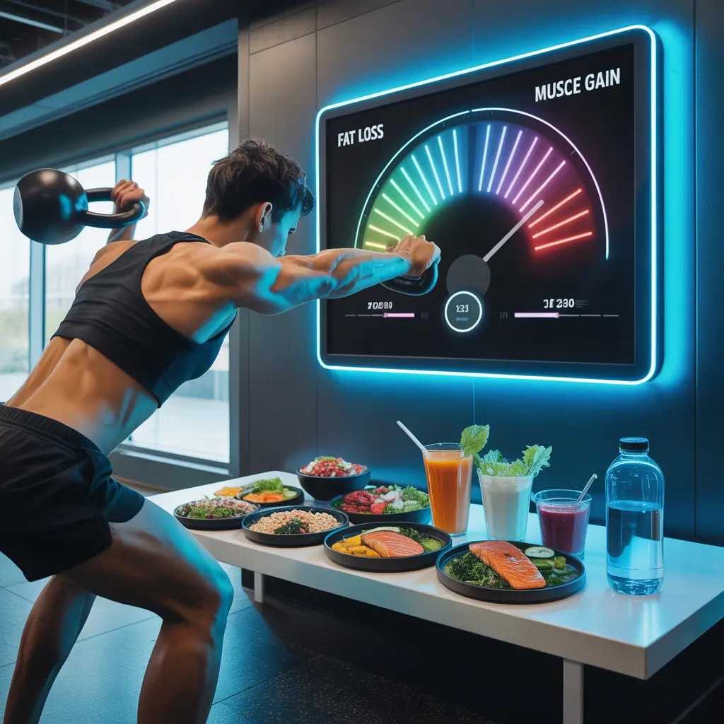 how to lose weight and gain muscle