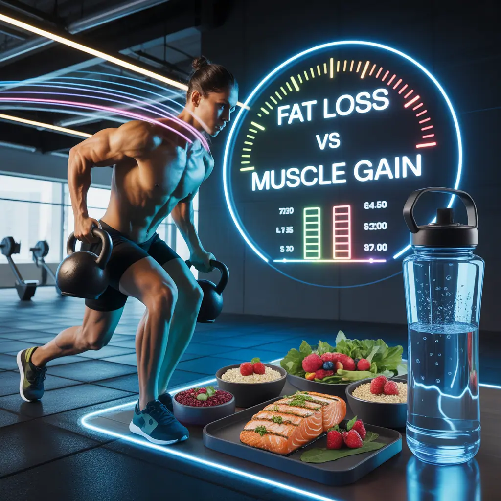 how to lose weight and gain muscle