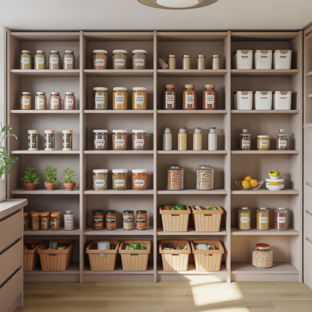 how to stock pantry