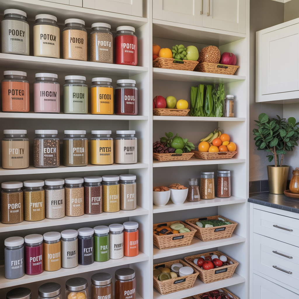 how to stock pantry