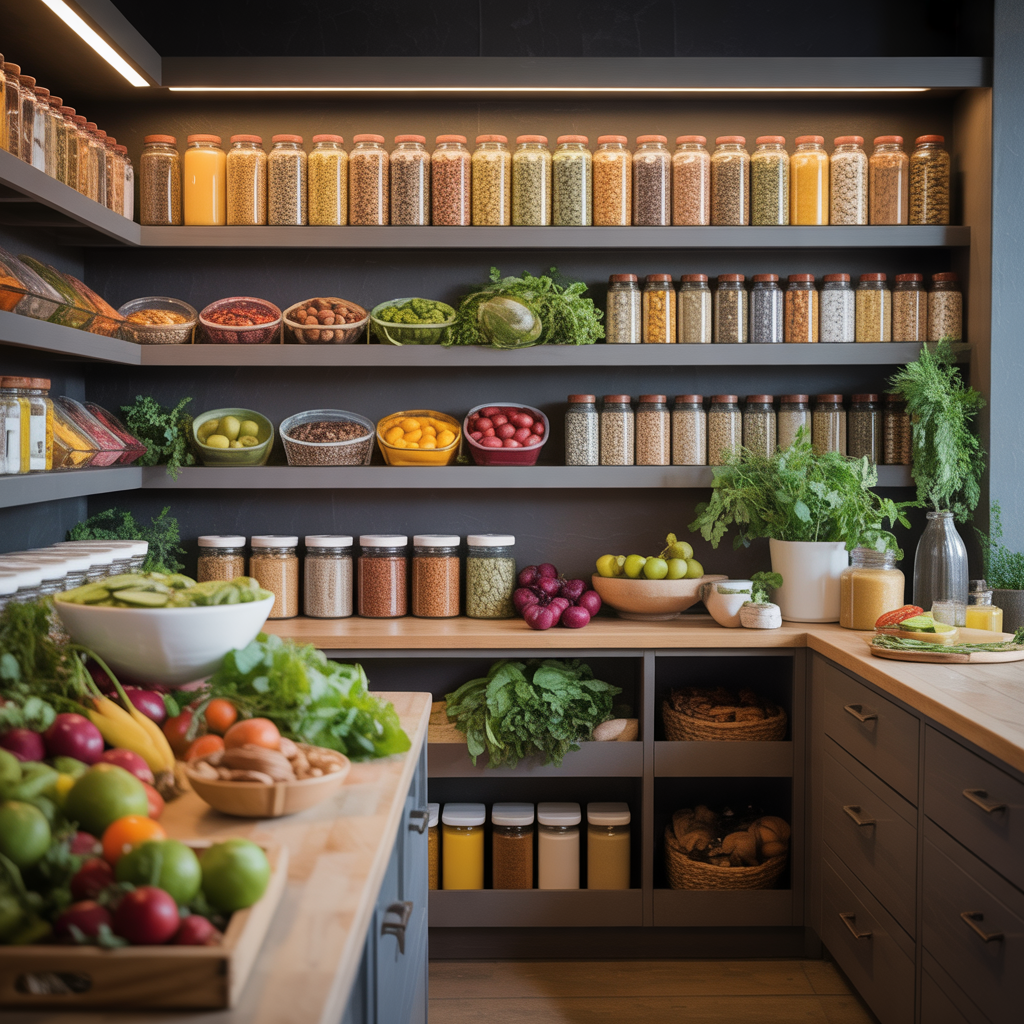 how to stock pantry