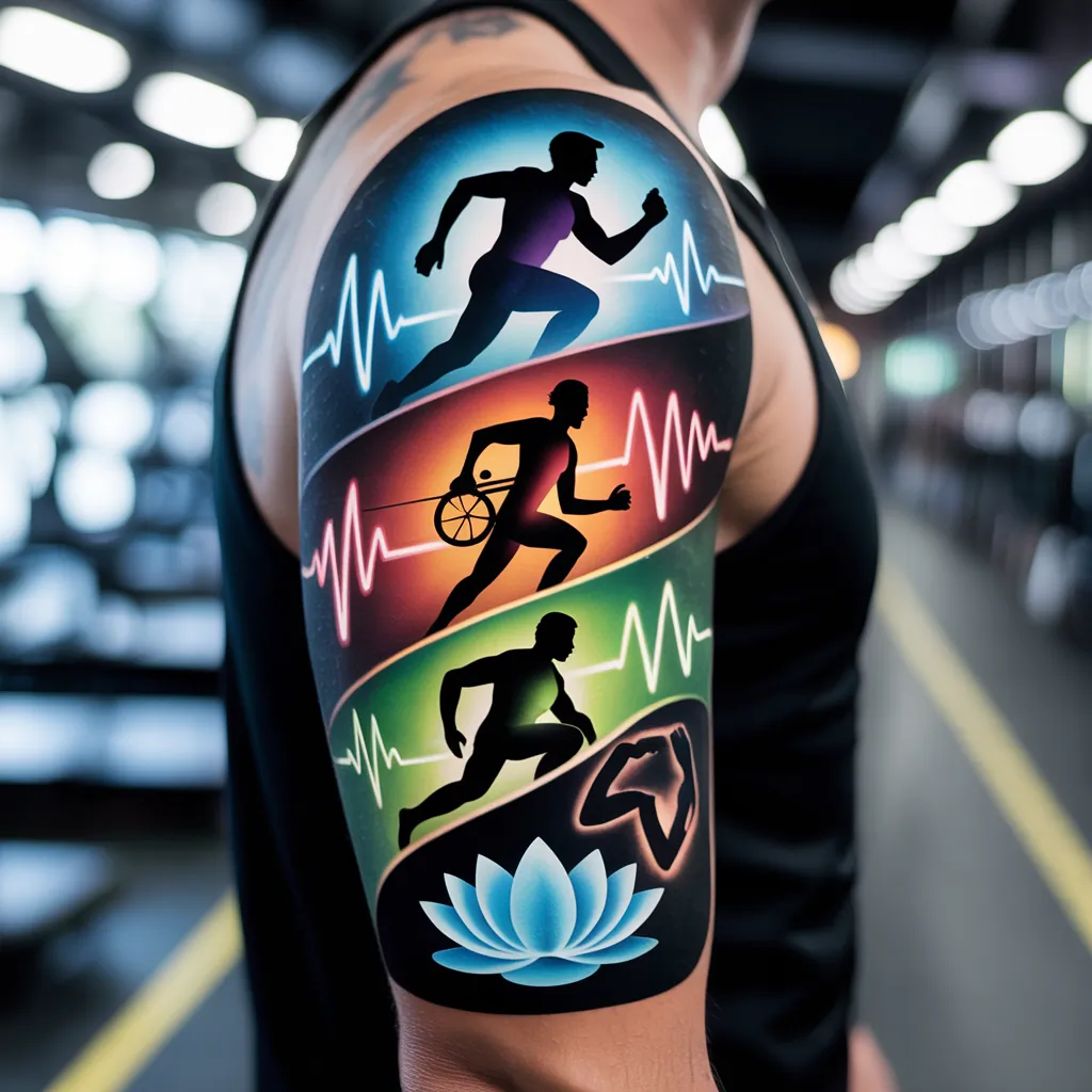 ironman triathlon tattoo for everyone