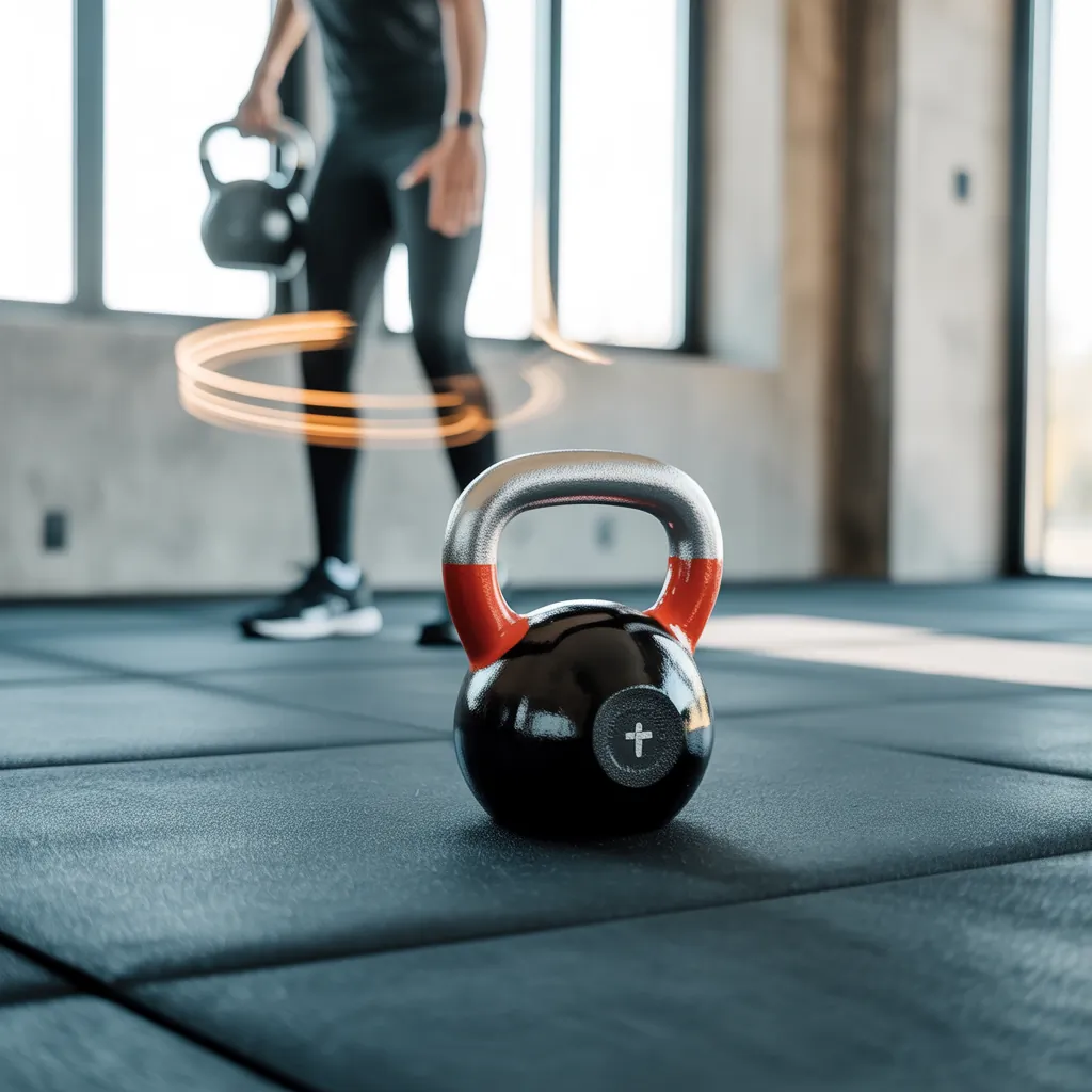 kettlebells set for home gym