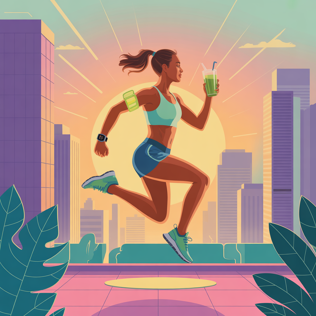 living a healthy lifestyle