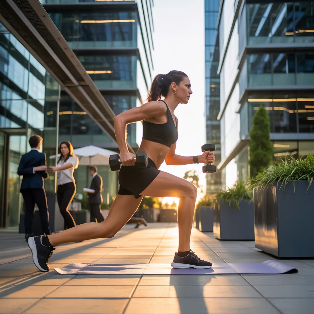lunch break workout tips
