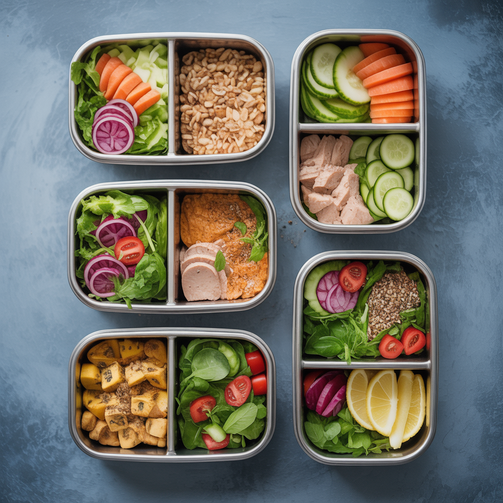 meal prep lunches for work