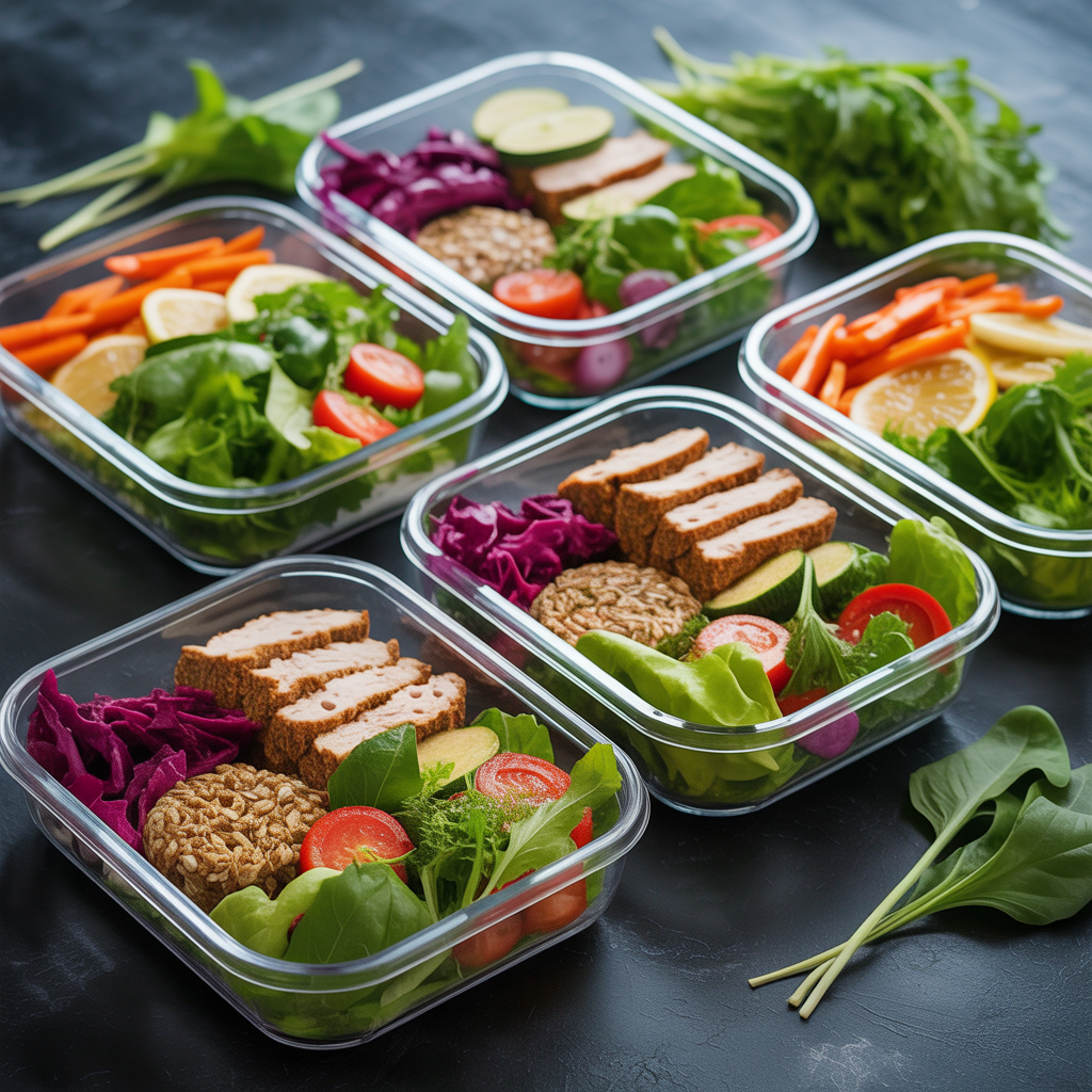meal prep lunches for work