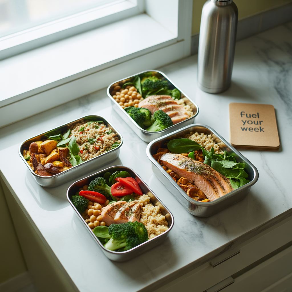 meal prep lunches for work