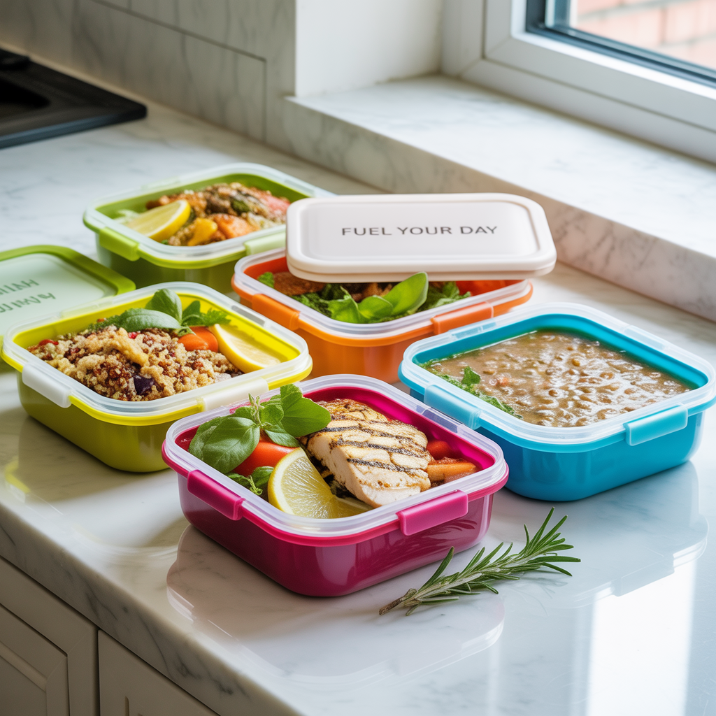meal prep lunches for work