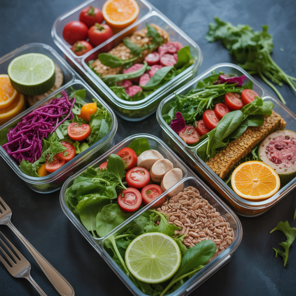 meal prep lunches for work