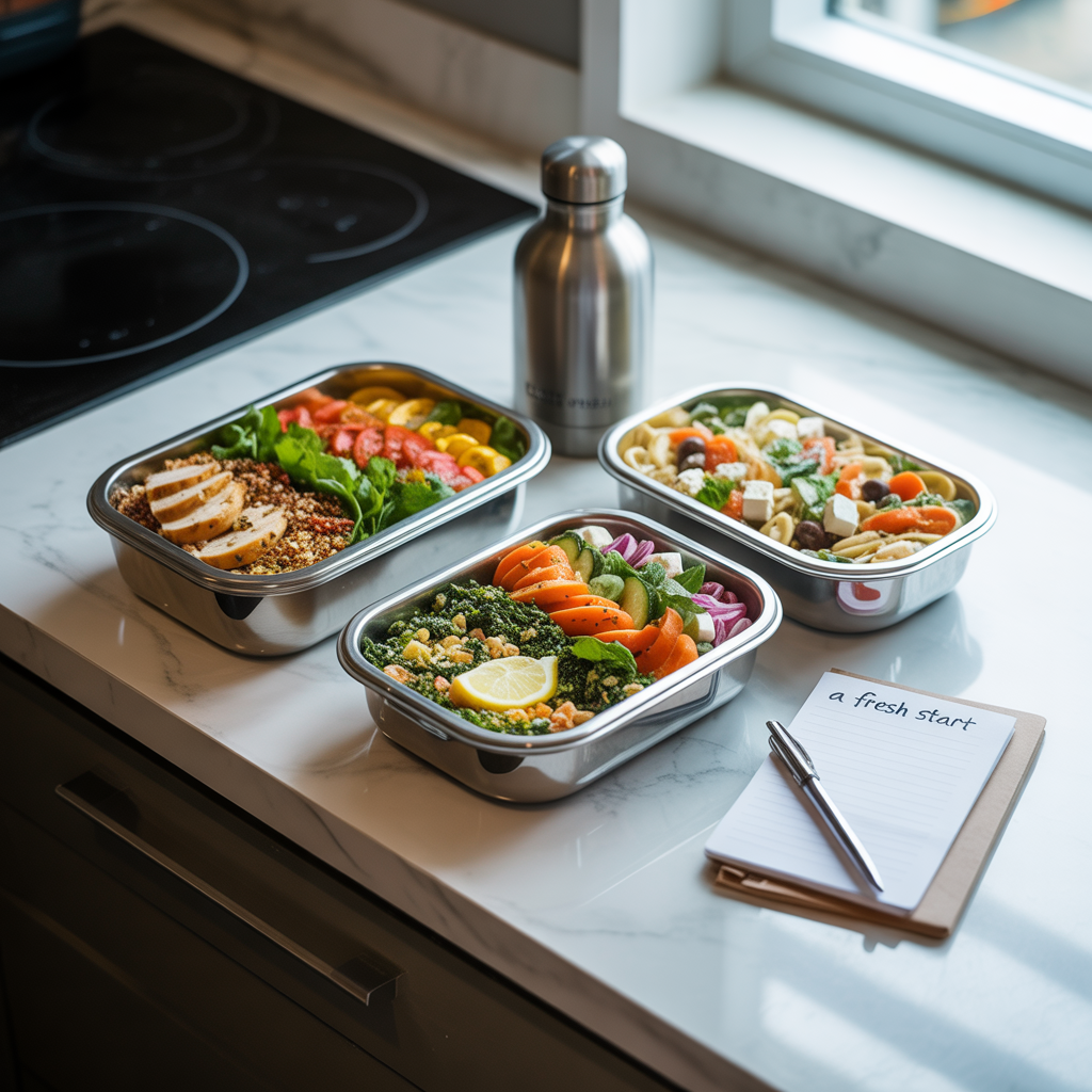 meal prep lunches for work