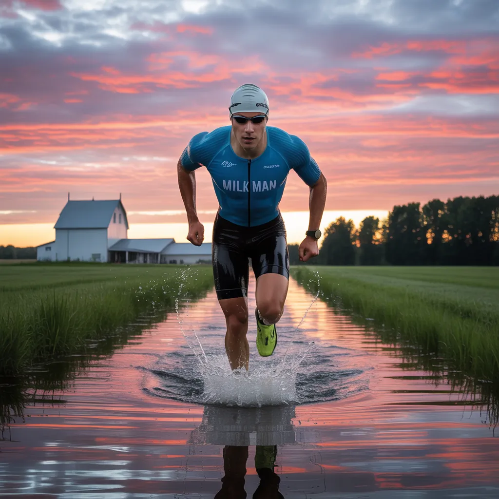 milkman triathlon in wisconsin