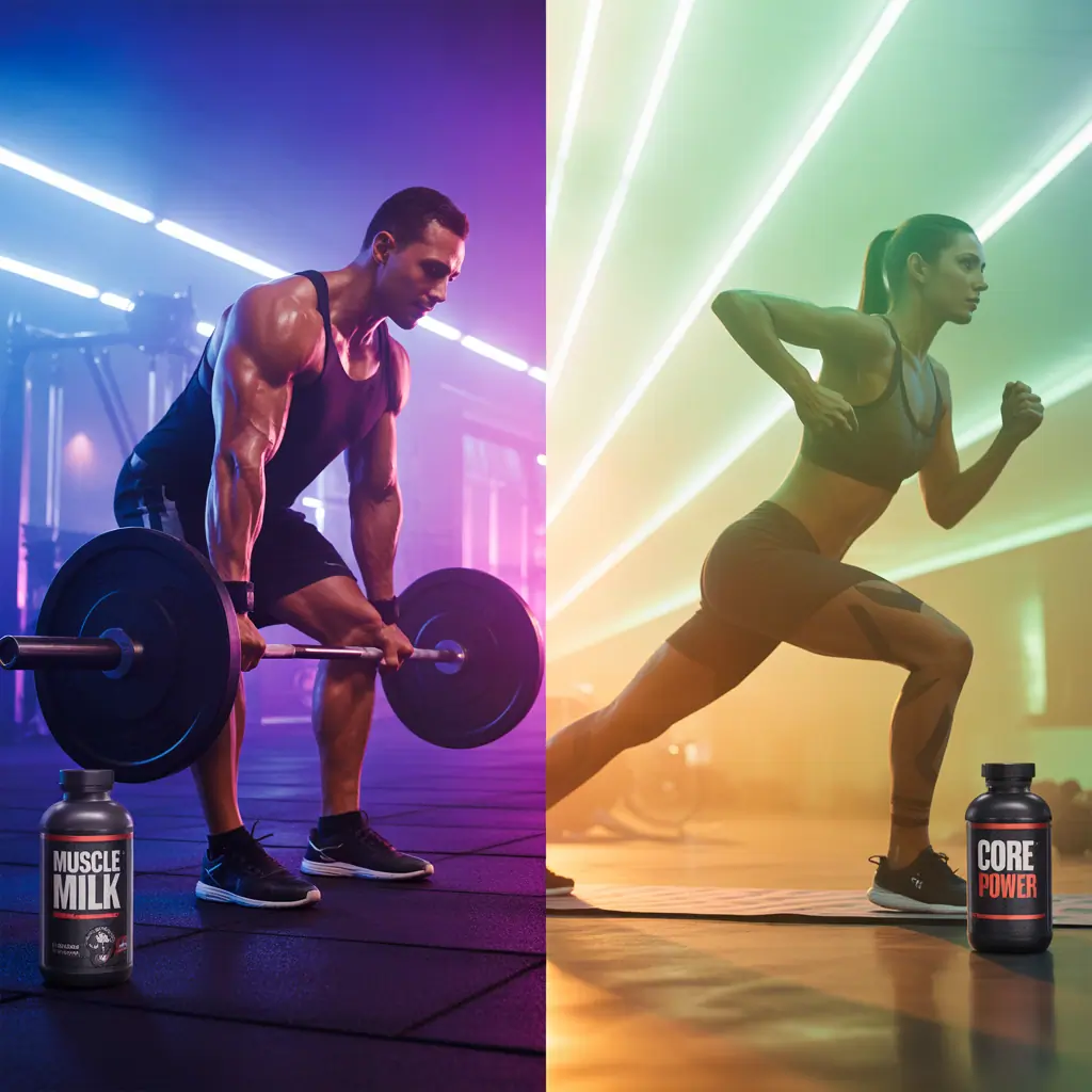 muscle milk vs core power