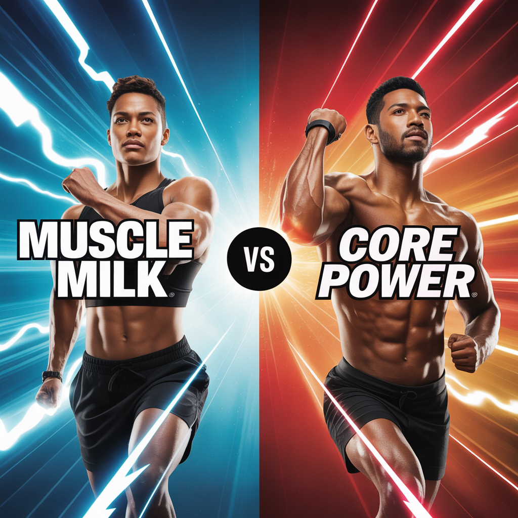 muscle milk vs core power