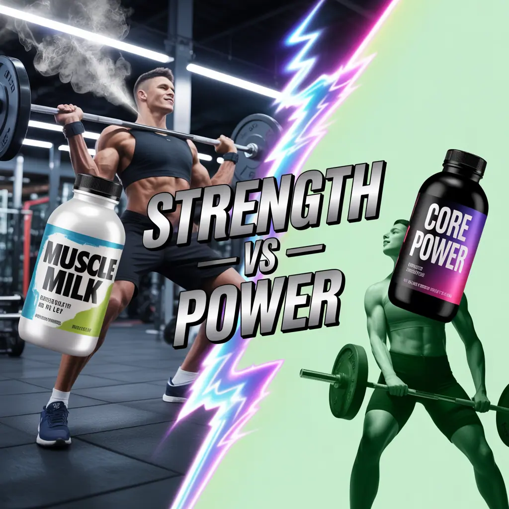 muscle milk vs core power