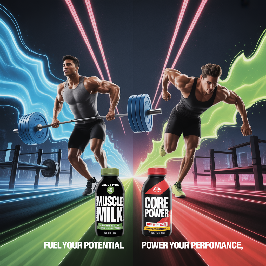 muscle milk vs core power