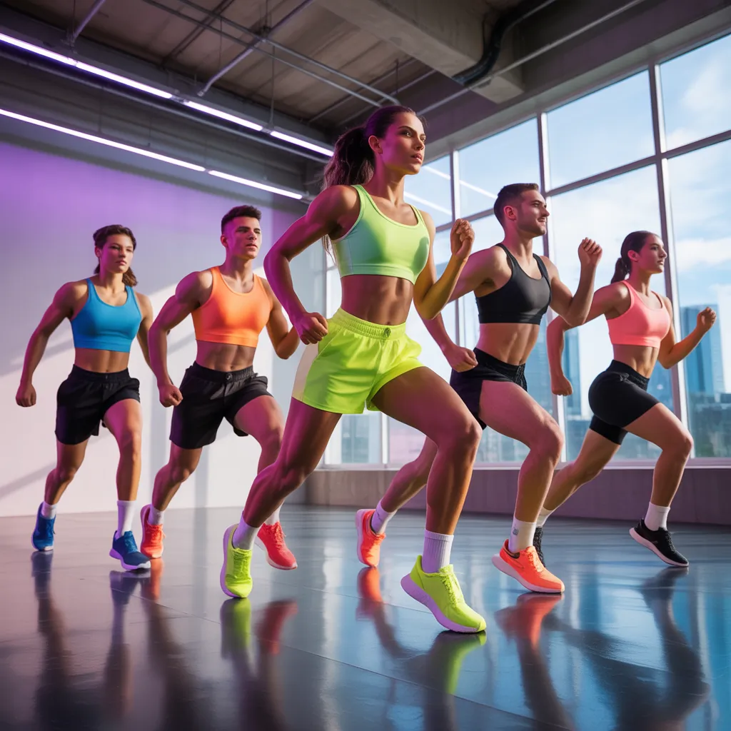 neon workout clothes for your wardrobe