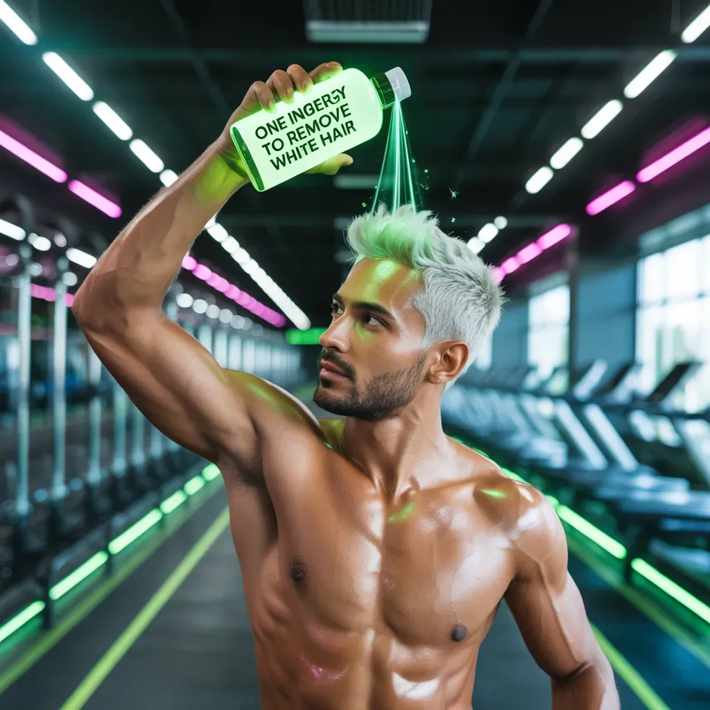 one ingredient to remove white hair