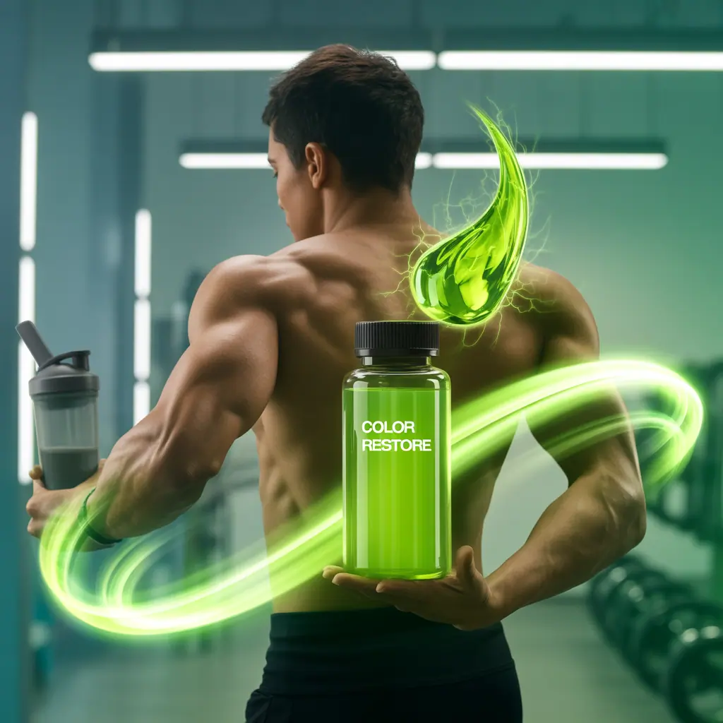 one ingredient to remove white hair