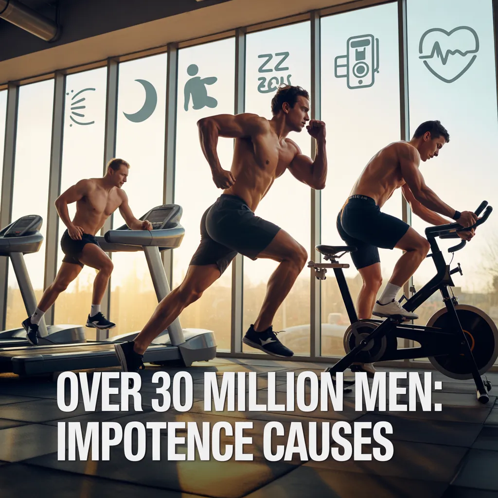 over 30 million men impotence causes