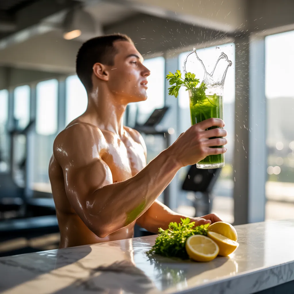 parsley lemonade for acne