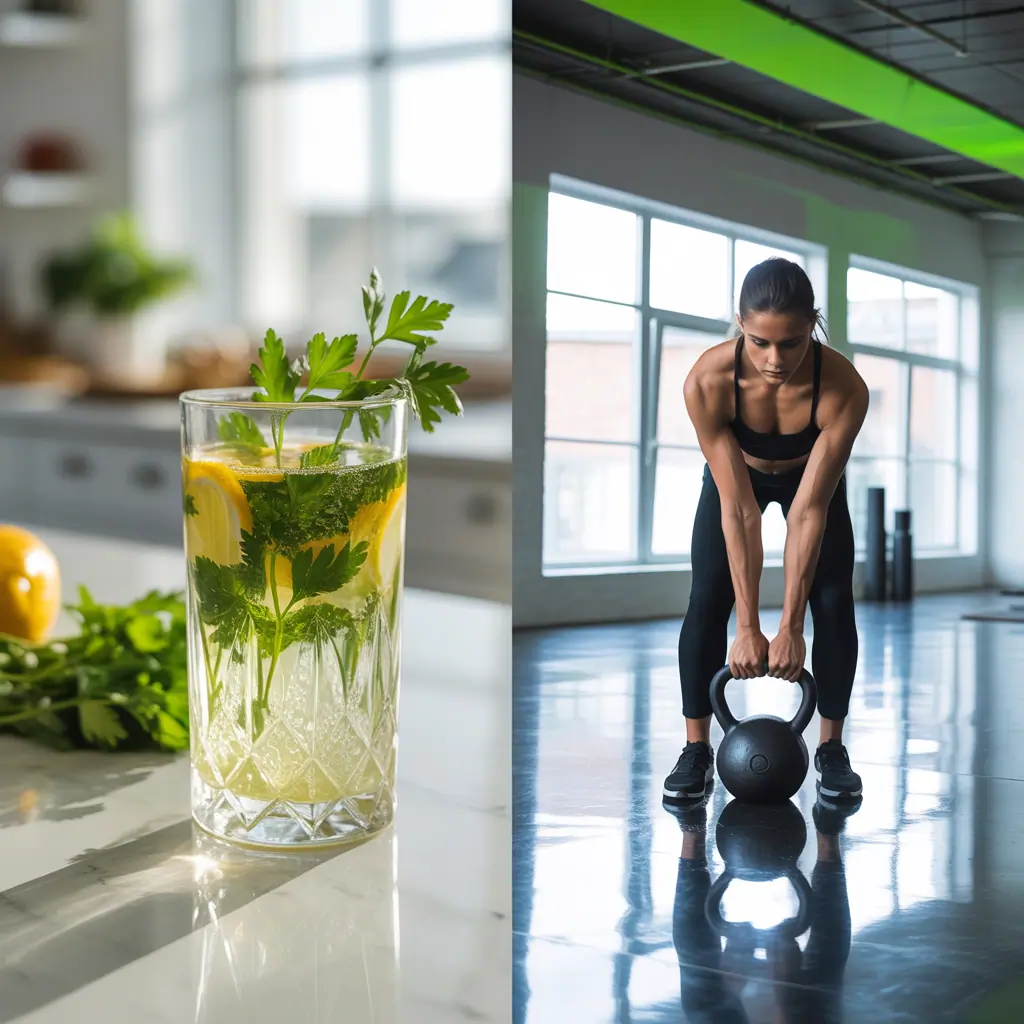 parsley lemonade for acne