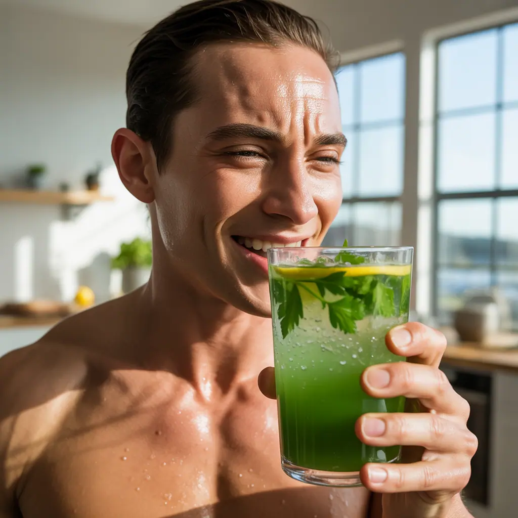 parsley lemonade for acne