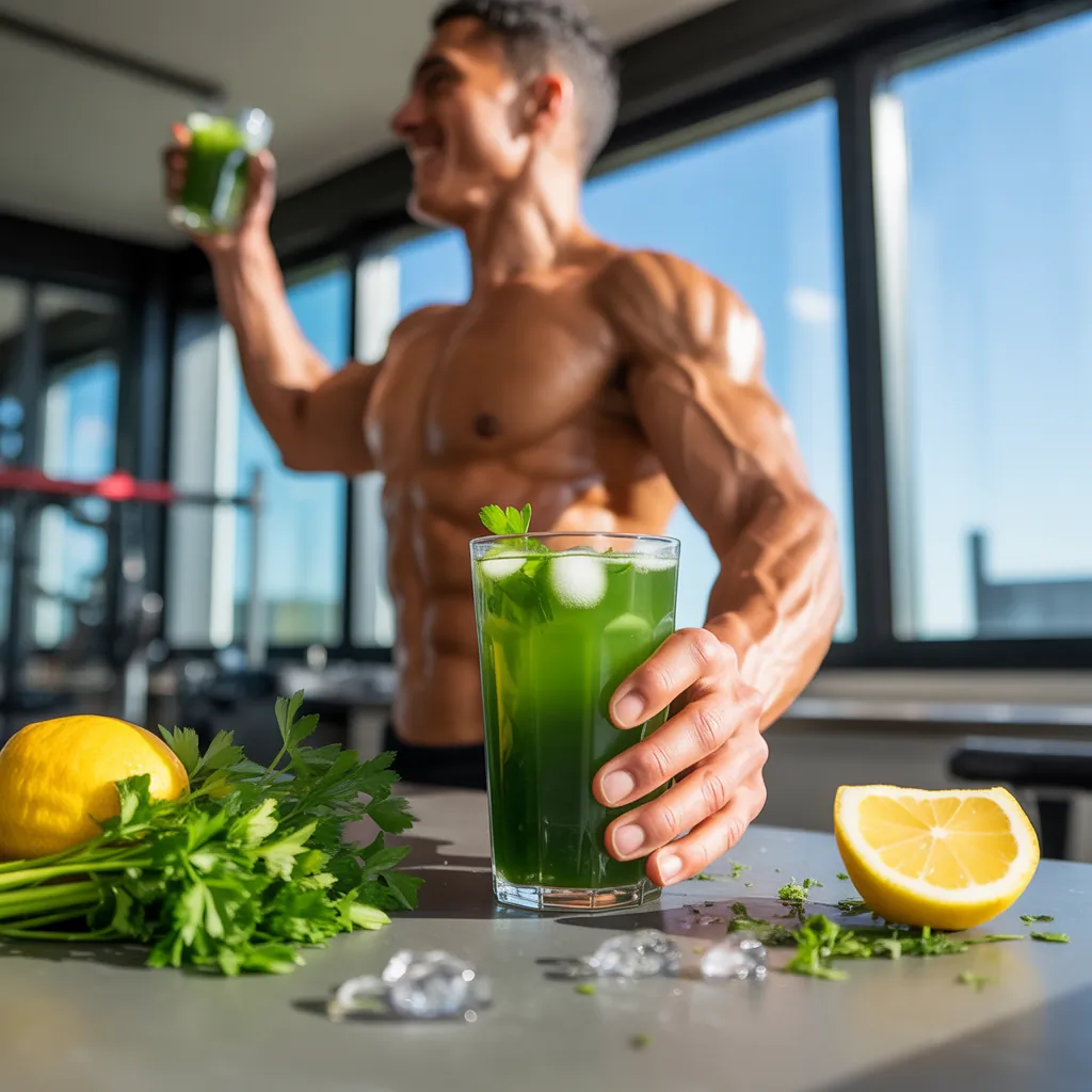 parsley lemonade for acne