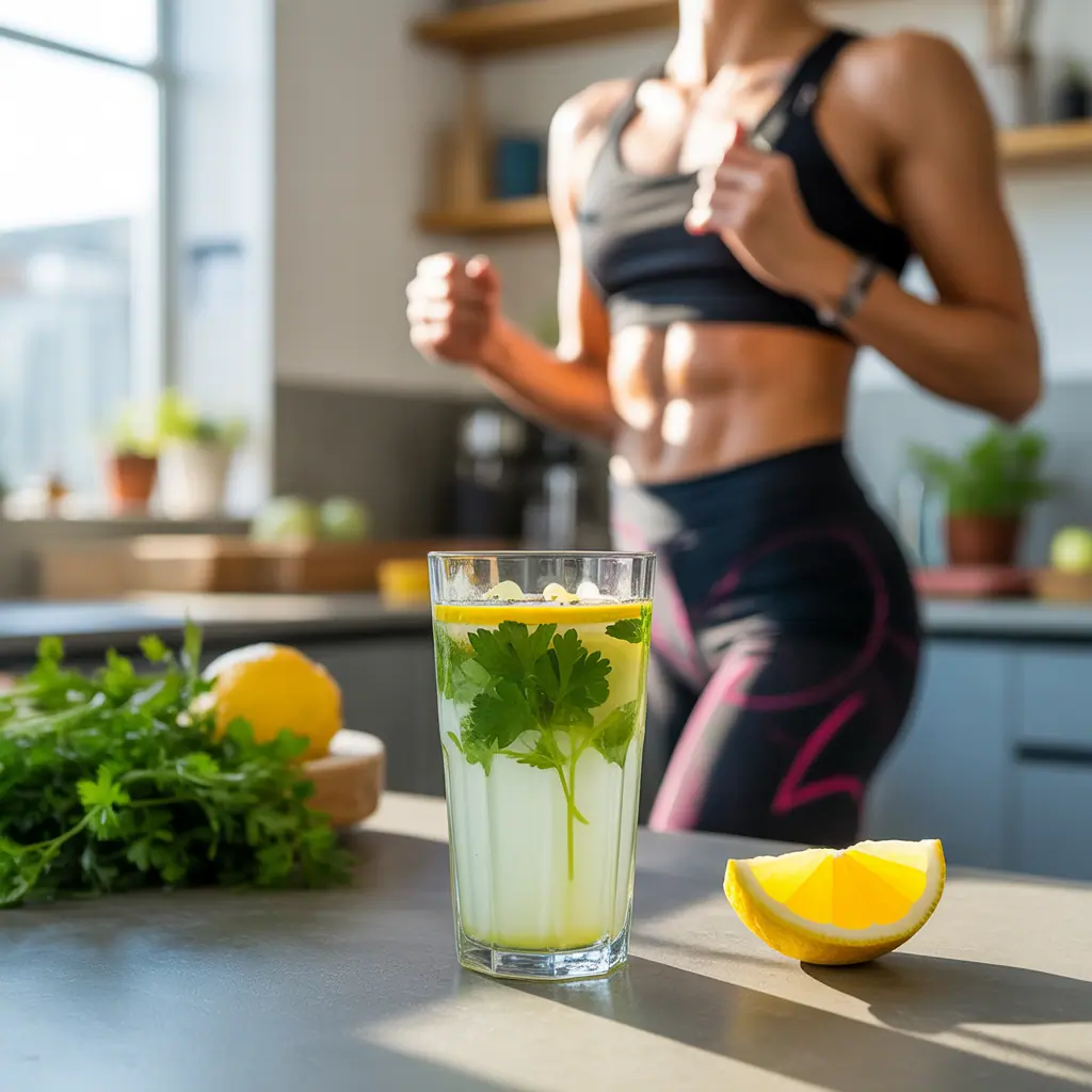 parsley lemonade for acne