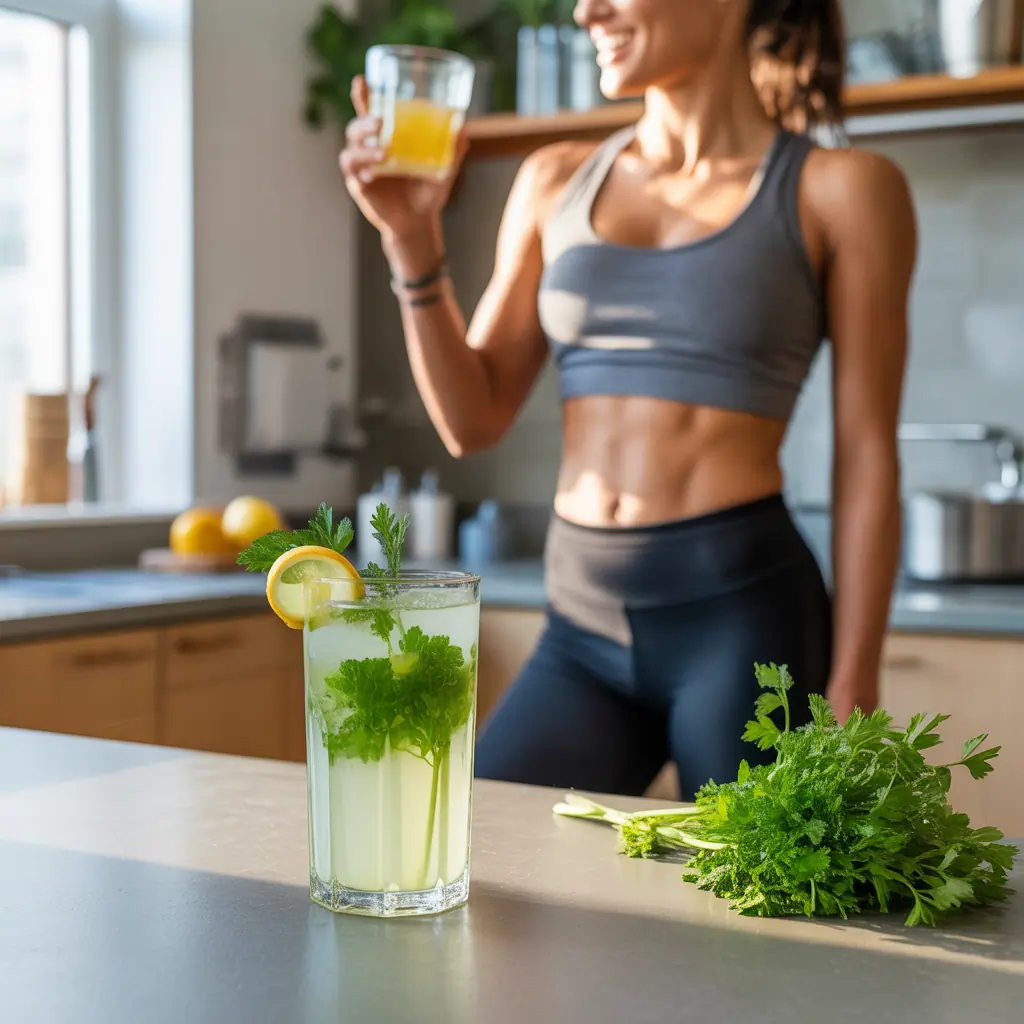 parsley lemonade for acne