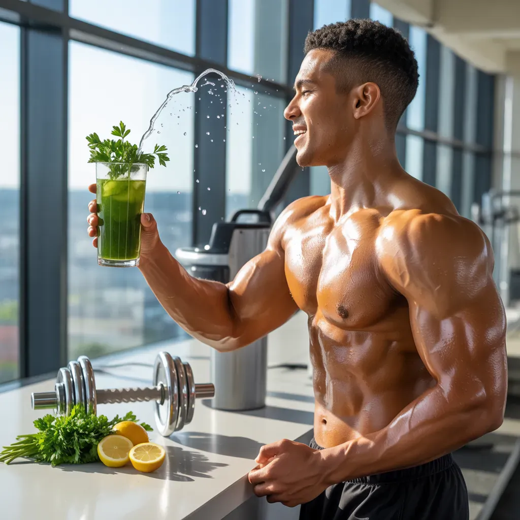 parsley lemonade for acne