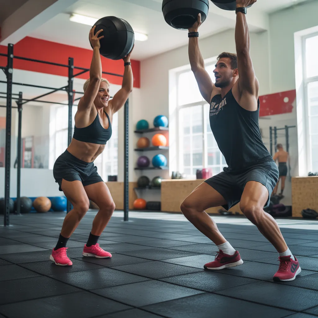 partner crossfit workouts efficient and powerful