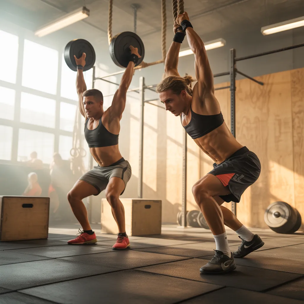 partner crossfit workouts efficient and powerful