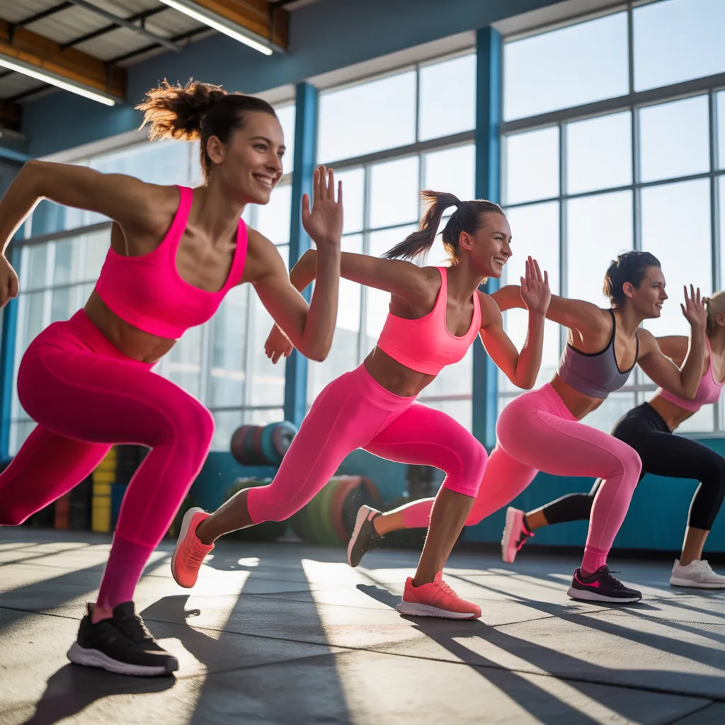 pink workout clothes for everyone