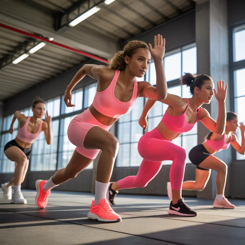 pink workout clothes for everyone