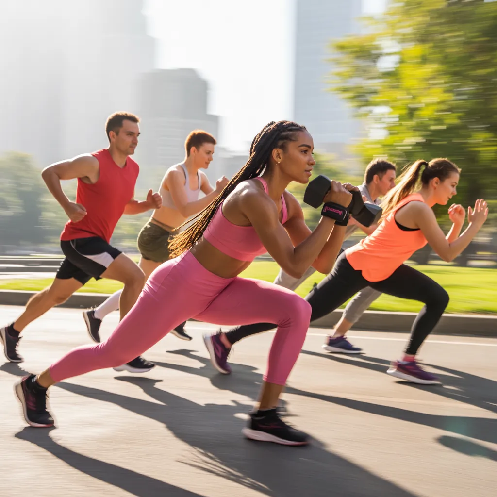 pink workout clothes for everyone