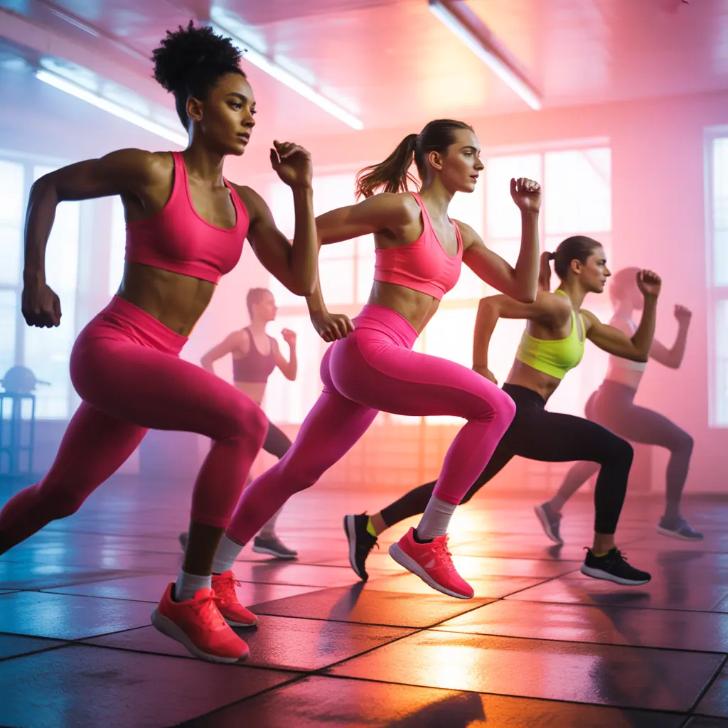 pink workout clothes for everyone